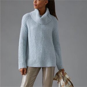 Anthropologie Maeve Cowl Neck Pullover Sweater Medium NWT